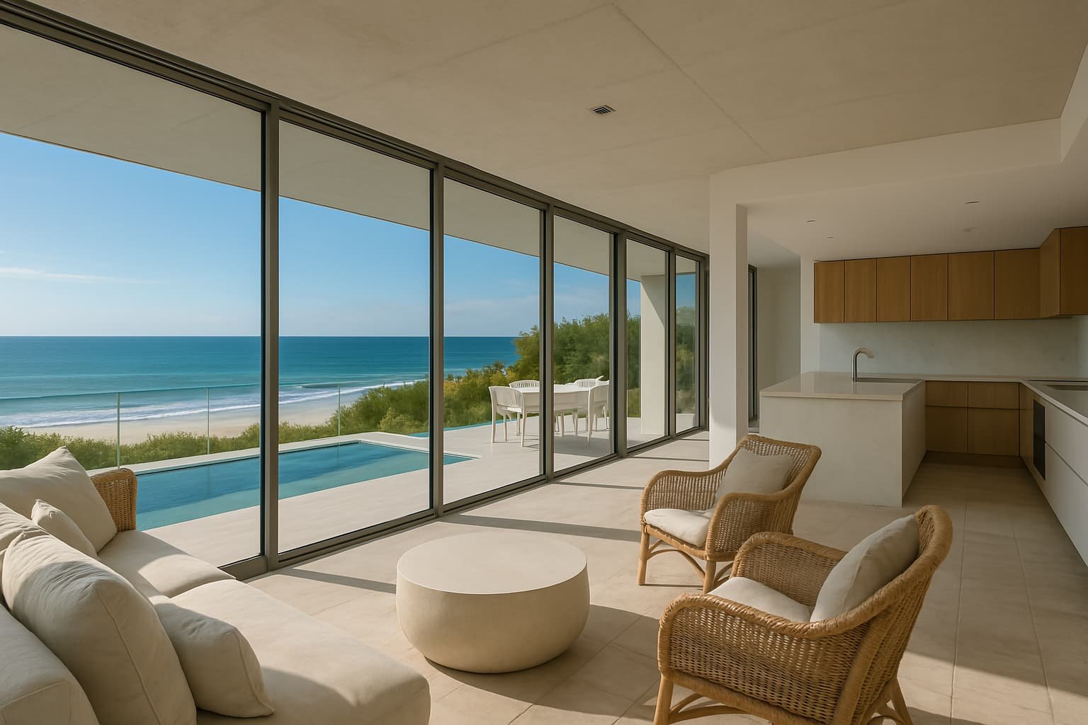 Beachside property